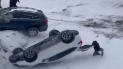 Malatya'da Cip Otomobili Nasıl Fırlattı? Dehşet Anları Kamerada!