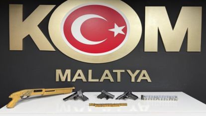 Malatya'da Kaçak Silah Operasyonu: 1 Gözaltı