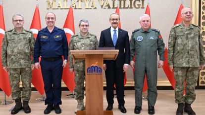 TSK Komuta Kademesinden Malatya'da İnceleme