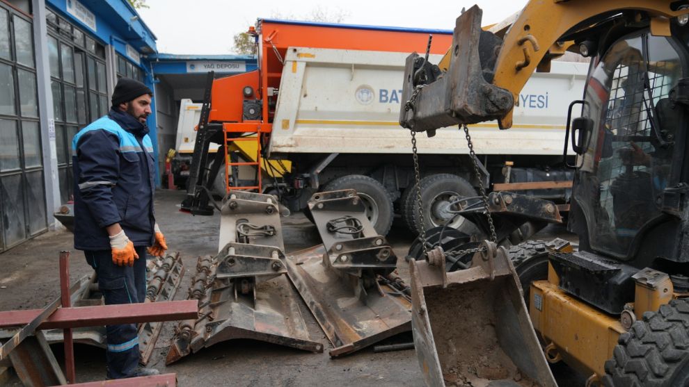 Battalgazi Belediyesi Kar Yağışına Karşı Teyakkuzda