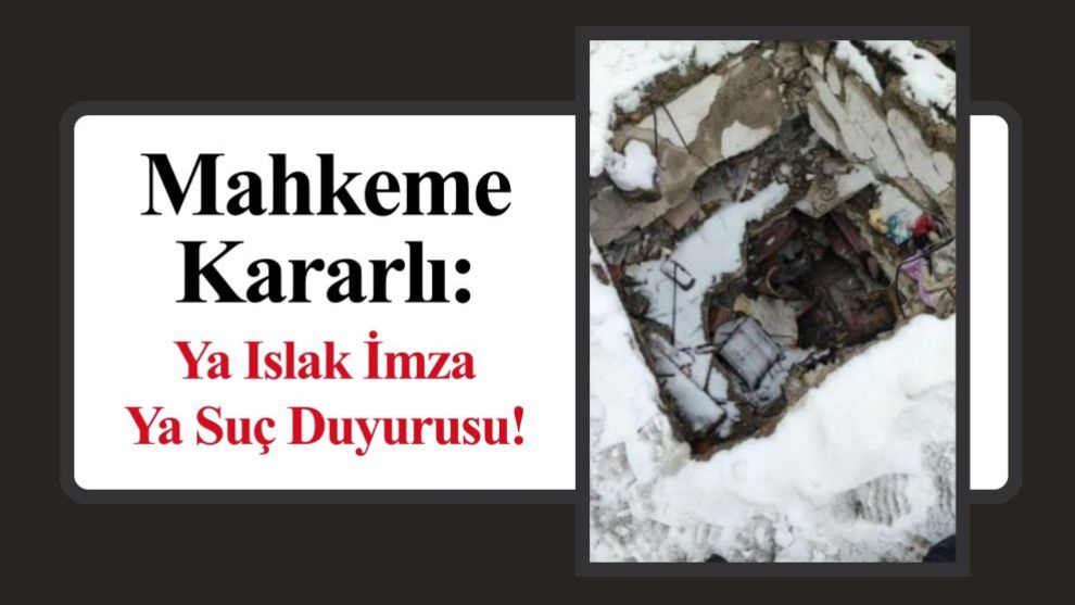 Mahkeme Kararlı: Ya Islak İmza Ya Suç Duyurusu!
