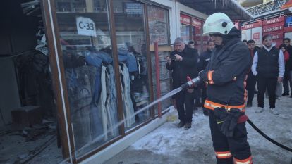 Ekmek teknesi kül oldu: Darende'de esnafın zor günü