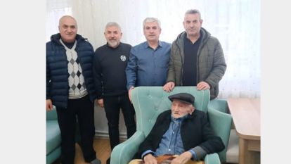 Hekimhan Köylüköyü Derneği'nden Kore Gazisi'ne saygı ziyareti