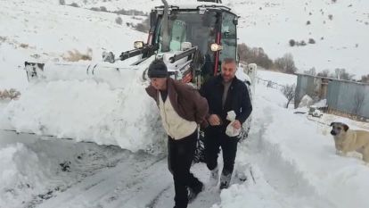 Kar "Geçemezsin" Dedi, Büyükşehir "Biz Buradayız" Dedi!