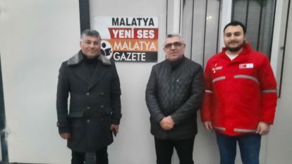 Kızılay Yeşilyurt'tan Gazetecilere  Ziyaret