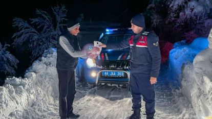 Komşuya Gidilemeyen Havada Devlet Kapıya Kadar Geldi!