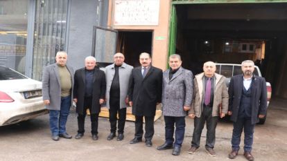 Malatya Ağaç Sanatkarları Odası'nda  Mahmut Kavuk Güven Tazeledi 