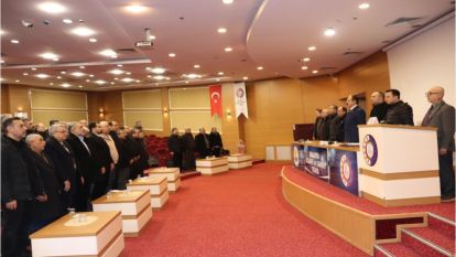 Malatya Eski ve Hazır Elbiseciler Odası'nda Aziz Keklik Dönemi Başladı