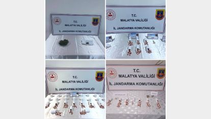 Malatya'da Jandarmadan Uyuşturucu Operasyonu: 8 Gözaltı