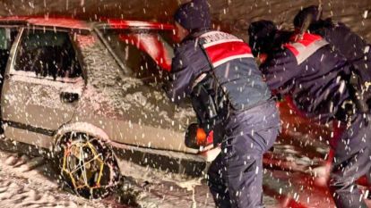 Malatya'da Mahsur Kalan 41 Vatandaş Kurtarıldı