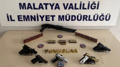Şehir nefes alıyor: 5 tabanca 1 tüfek artık polisin elinde!