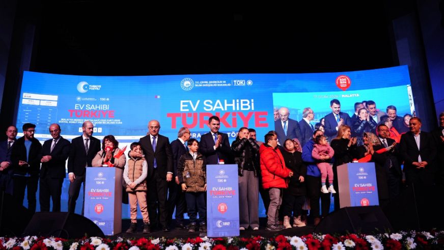 Malatya'da Tarihi Gün:  9 bin 659 aile artık ev sahibi!