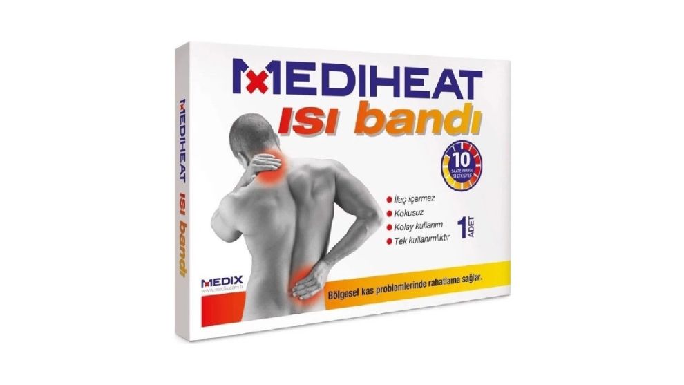Mediheat Isı Bandı Sayesinde Ağrısız Bir Gün Geçir