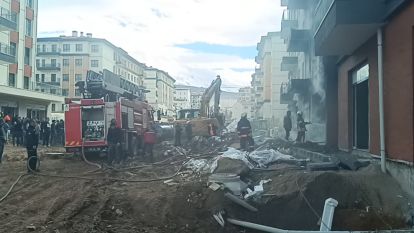 Battalgazi'de Strafor Deposu Yandı