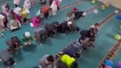 Bayram Erken Geldi: Köprülü Mehmet Paşa Camii Çocuklarla Şenlendi!