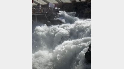 Pütürge'nin Gizemli Cenneti Karapınar Şelalesi Görkemli Günlerine Döndü