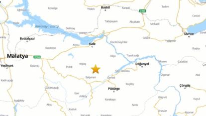 Son Dakika: Malatya Pütürge'de Korkutan Deprem!