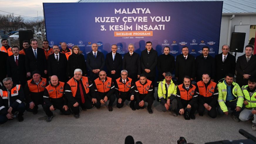 Bakan Uraloğlu Müjdeyi Verdi: Malatya Kuzey Çevre Yolu Bitiyor