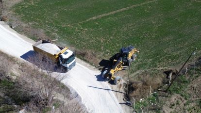 Bahçelievlere Yol Yapılıyor 