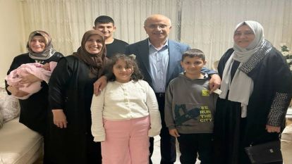 Başkan Sami Er'den Merhum İrfan Kaya'nın Ailesine Vefa Ziyareti