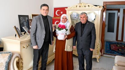 Emniyet Müdürü Kayhan Aydan Şehit Annesine 8 Mart Sürprizi