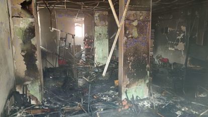 Malatya'da Spor Salonunda Yangın: Apartman Sakinleri Balkonlardan Tahliye Edildi