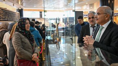 Malatya'nın yaralı kalbine manevi şifa sergisi