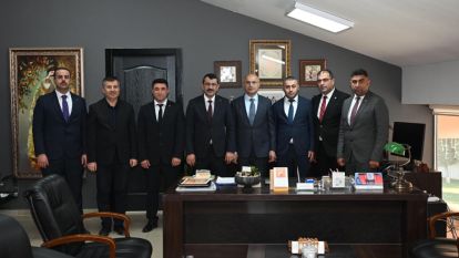 Türk Yerel Hizmet-Sen Genel Başkanı İbrahim Tabakoğlu Malatya'yı Ziyaret Etti