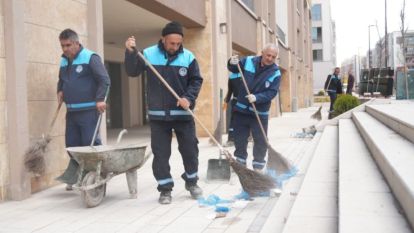 Yeni Çarşıda İlk Temizlik
