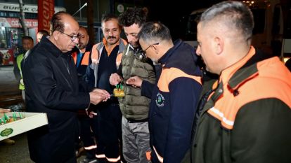 Yeşilyurt'ta Bayram Mesaisi: Başkan Geçit Temizlik Çalışmalarını İnceledi