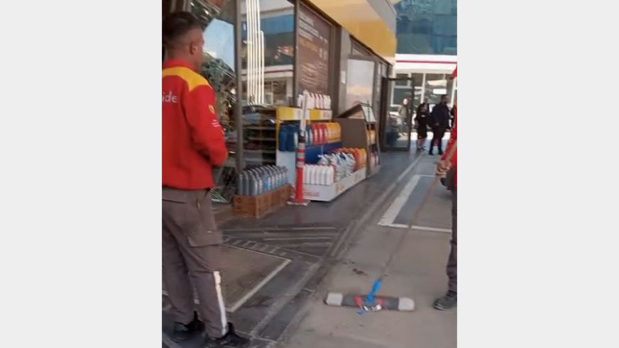 Malatya'da Korkutan Olayda Şans Eseri Yaralanan Olmadı!