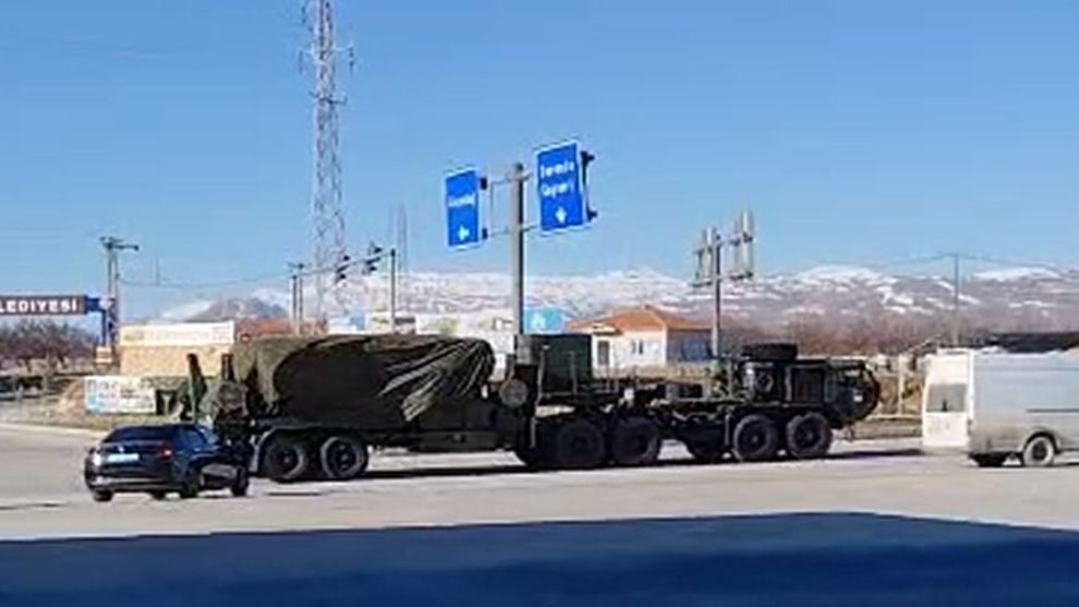 Malatya'da Patriot Hareketliliği: Akçadağ-Darende Karayolu'nda Görüntülendi