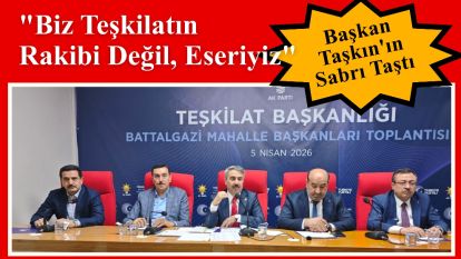 Başkan Taşkın'ın Sabrı Taştı: "Biz Teşkilatın Rakibi Değil, Eseriyiz"