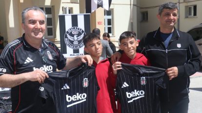 "Bu Forma Benden Sana Kardeşim" Kampanyası Malatya'da Çocuklarla Buluştu