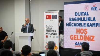 Dijital bağımlılıkla mücadele kampı başladı: Sami Er gençlerle buluştu