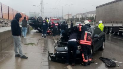 Karayolunda Çarpışma Sonrası Can Pazarı