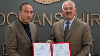 Sürgü Mahallesi'nde taziye evi için protokol imzalandı