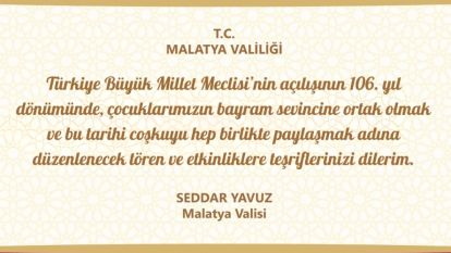 "Tarihi coşkuya hep birlikte paylaşalım"