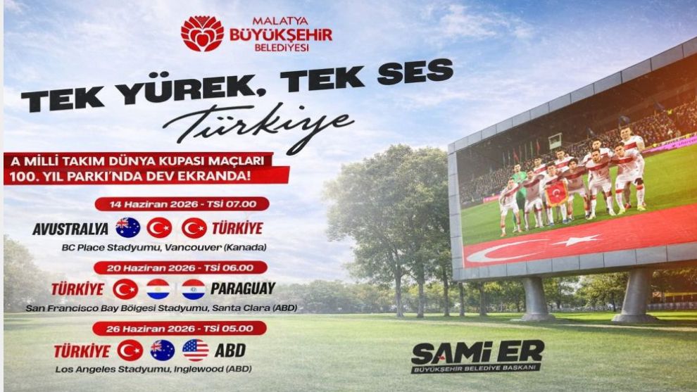 Malatya Milli Takıma Kenetlendi: 100. Yıl Parkı'nda Futbol Şöleni!