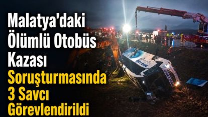 Doğanşehir'de Ölümlü Otobüs Kazası: Soruşturmayı 3 Savcı Yürütüyor