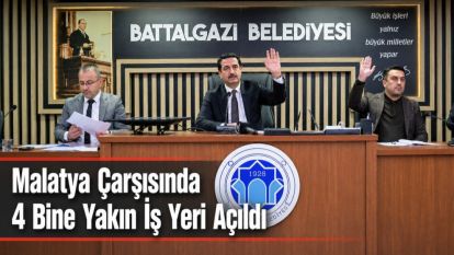 "Malatya Çarşısında 4 Bine Yakın İş Yeri Açıldı”