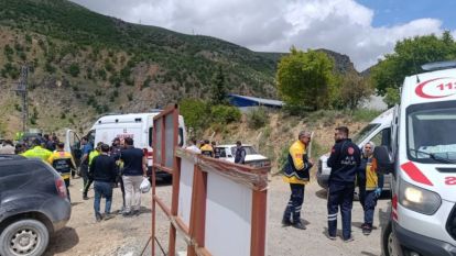 Malatyadaki Şantiye Kazasında Facianın Eşiğinden Dönüldü