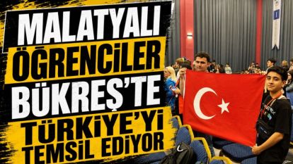 Malatyalı Öğrenciler Bükreşte Türkiyeyi Temsil Ediyor