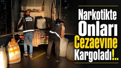 Narkotikte Onları Cezaevine Kargoladı!..