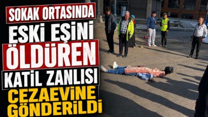 Sokak Ortasında Eski Eşini Öldüren Katil Zanlısı Cezaevine Gönderildi