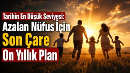 Tarihin En Düşük Seviyesi: Azalan Nüfus İçin Son Çare On Yıllık Plan