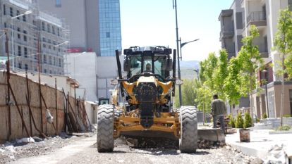 Toz Toprak Gitti, Akpınar'da Yayalar İçin Yol Açıldı