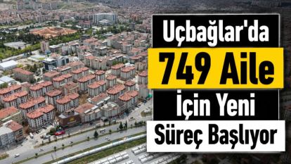 Uçbağlar'da 749 Aile İçin Yeni Süreç Başlıyor