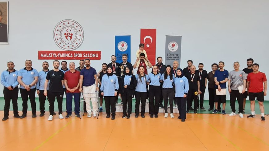 Memurların Şampiyonluk Gururu: Masa Tenisinde Zafer Günü!