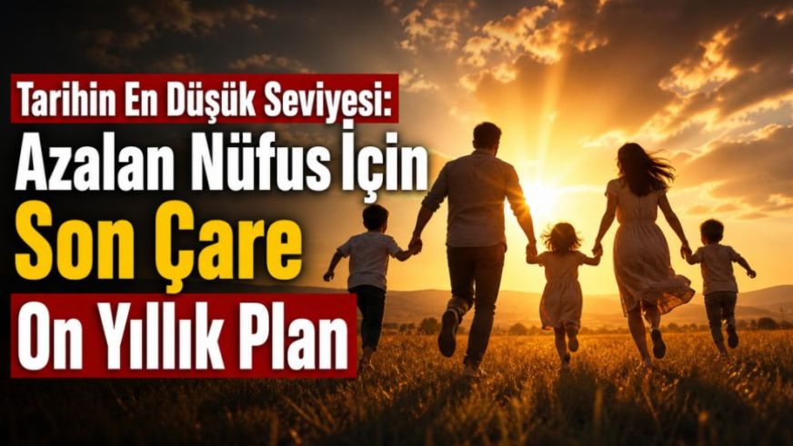 Tarihin En Düşük Seviyesi: Azalan Nüfus İçin Son Çare On Yıllık Plan
